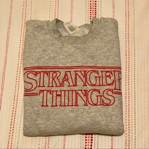 “Stranger Things” Pullover Sweatshirt